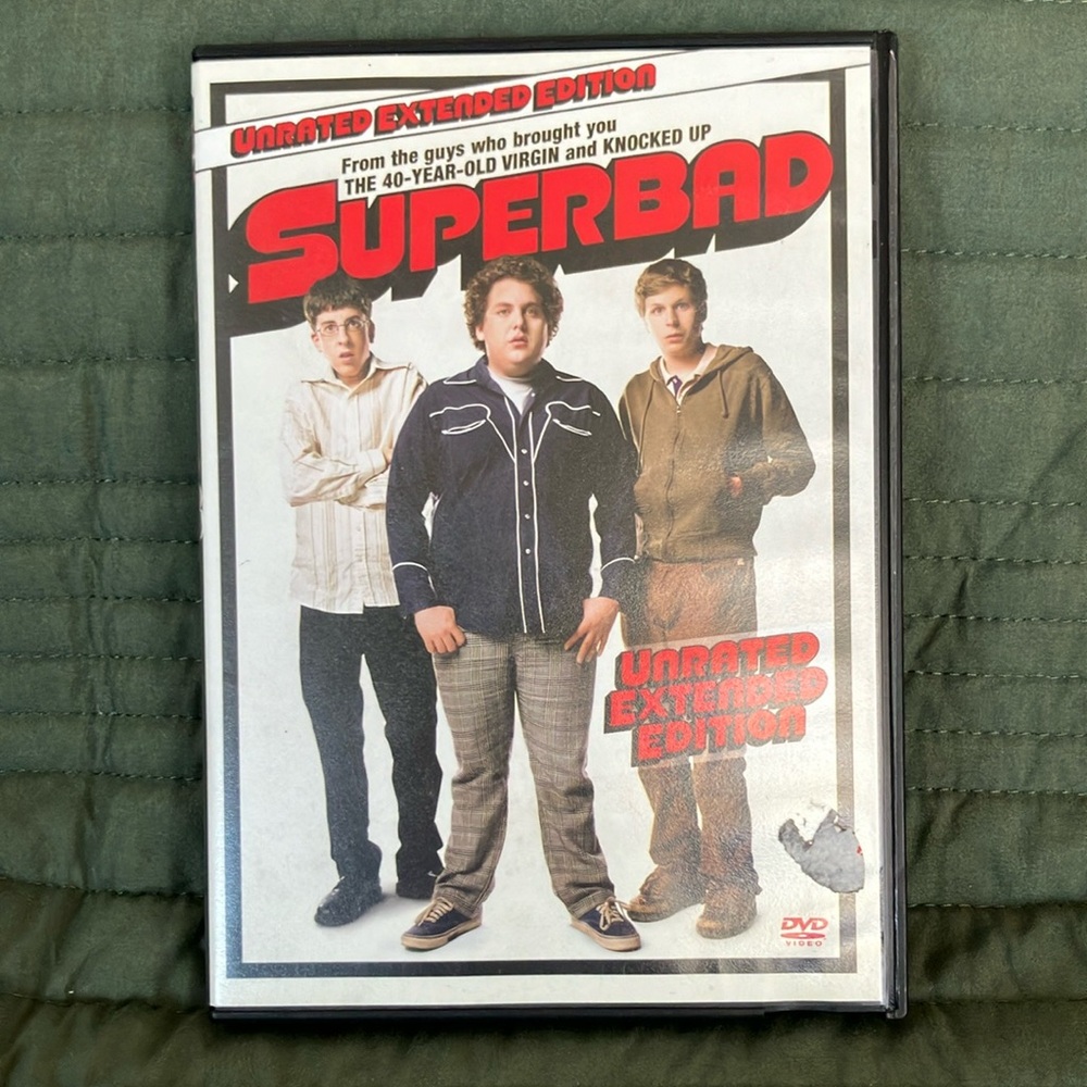 Superbad Unrated Extended Edition DVD